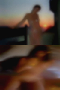 Nude sex woman water diving.